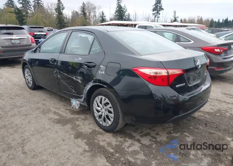 2018 Toyota Corolla Le из США, поврежденный, VIN 2T1BURHE2JC005435